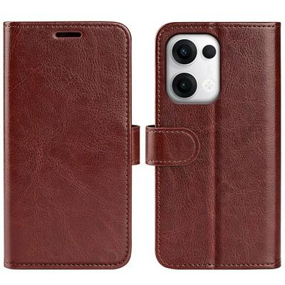 For Oppo Reno 13 Pro R64 Pattern Single Folded Edge Folio Flip Leather Wallet Phone Case