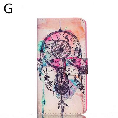 Colored Painting Side Flip PU Leather + Soft TPU Magnetic Buckle with Wallet Card Slots and Stand Case for iPhone XR 6.1