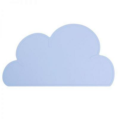Creative Cloud Shaped Non-Slip Waterproof High Temperature Resistance Baby Kids Silicone Food Dining Table Place Mat 