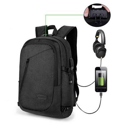 with Lock Anti Shock Anti-theft Waterproof Lightweight Backpack 16 Inch PC with Headphone Port + USB Charge Port Business Trip Travel Commuting Storage Bag 