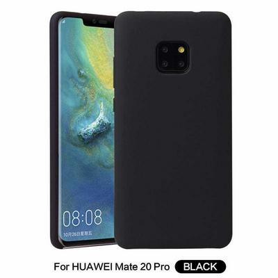 Solid Color Anti-Scratch Silky Soft Touch Silicone Back Cover Protective Case for Huawei Mate 20 Pro