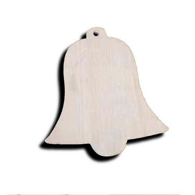 10PCS Snowflake Star Santa Claus Boots Bells Christmas Tree Hanging Wooden Decorations 