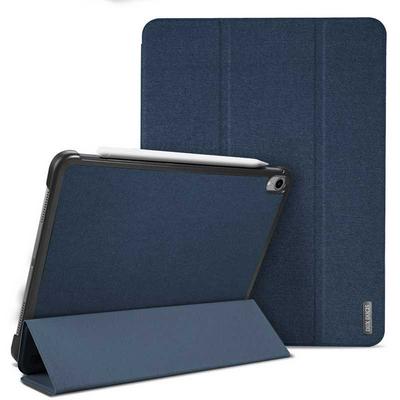 DUX DUCIS Skin Pro Series Tri-Fold Foldable PU Leather + Hard PC with Smart Wake Sleep Stand Protective Case for iPad Pro 11（2018）