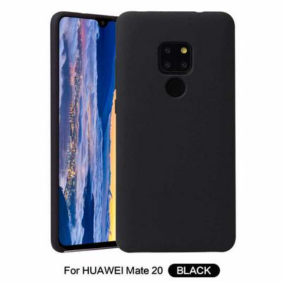 Solid Color Anti-Scratch Silky Soft Touch Silicone Back Cover Protective Case for Huawei Mate 20