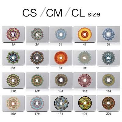 Anti-Scratch Creative Stick Interesting Stickers Funny Pictures Amusing Photos for Apple Macbook - Colorful Round 