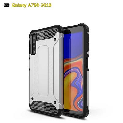 Armor 2 in 1 Detachable Hard PC + Soft TPU Hybrid Back Cover Case for Samsung Galaxy A7 2018 