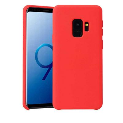 Solid Color Anti-Scratch Silky Soft Touch Silicone Back Cover Protective Case for Samsung Galaxy S9