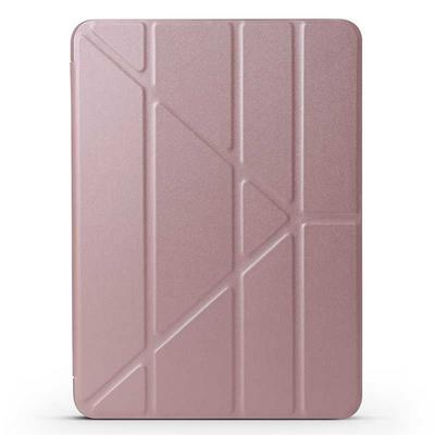 PU Leather + Soft Silicone with Smart Wake Sleep and Transformers Foldable Stand Protecting Case for iPad Pro 11（2018）