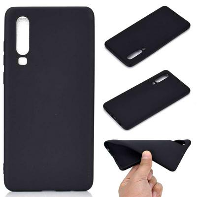 Solid Color Ultra Slim Anti-Drop Soft TPU Back Cover Protective Case for Huawei P30