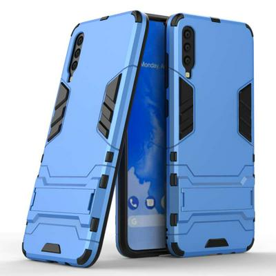 Armor 2 in 1 Detachable Anti-Scratch Hard PC + Soft TPU with Stand Protective Case for Samsung Galaxy A70