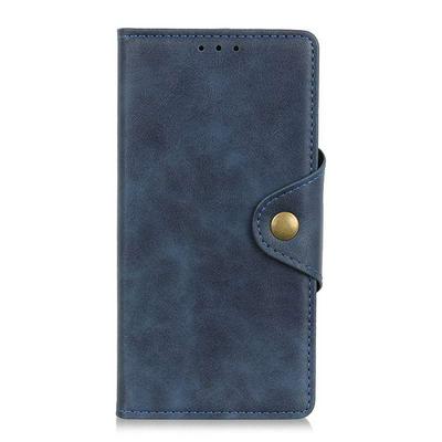 Sheep Pattern Shockproof Side Flip Anti-Scratch PU Leather + Soft TPU Card Slots with Copper Buckle and Stand Wallet Case for Samsung Galaxy A20e