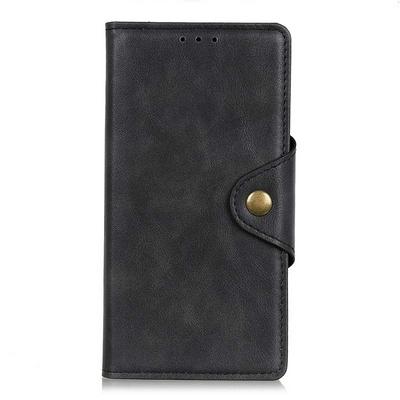 Sheep Pattern Shockproof Side Flip Anti-Scratch PU Leather + Soft TPU Card Slots with Copper Buckle and Stand Wallet Case for Samsung Galaxy A20e