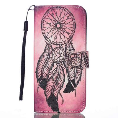 Colored Painting Side Flip Shockproof Side Flip PU Leather + Soft TPU Wrist Strap with Card Slots Stand and Magnetic Buckle Protective Case for Huawei P30 Pro