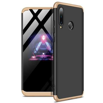 GKK Detachable Three Stops Style Full Wrapped Frosted Shockproof Hard PC Back Cover Protective Case for Huawei P30 Lite