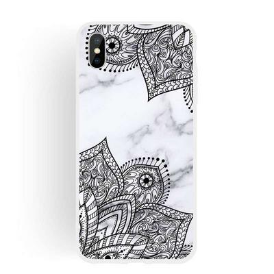 Colorful Pattern Shockproof Anti-Scratch Soft TPU Back Cover Case for iPhone Xs Max 6.5