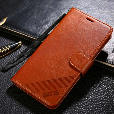 Business Solid Color PU Leather + Soft TPU with Card Slots and Stand Wallet Protective Cover Case for iPhone X / XS