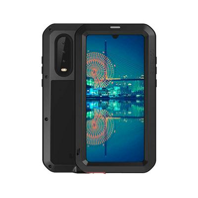 Love Mei Detachable 360 Degree Protecting Aluminium Frame + TPU Back Cover + HD Tempered Glass Screen Protector Powerful for Huawei P30 