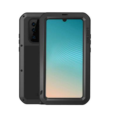 Love Mei Detachable 360 Degree Protecting Aluminium Frame + TPU Back Cover + HD Tempered Glass Screen Protector Powerful for Huawei P30 Pro 