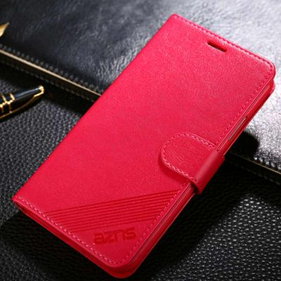 Business Solid Color PU Leather + Soft TPU with Card Slots and Stand Wallet Protective Cover Case for iPhone X / XS