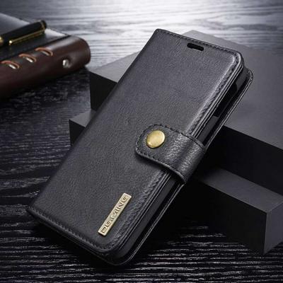 DG.MING Solid Color PU Leather + Detachable PC with Card Slots and Wallet Cover Case for Samsung Galaxy S10+ / S10 Plus