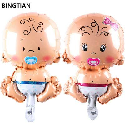 Baby Shower Balloons Cute Aluminum Foil Balloons for Birthday Party