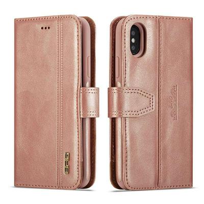 Solid Color Genuine Leather + Detachable Car Hold PC Card Slots with Stand and Wallet Cover Case for Samsung Galaxy S10