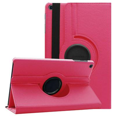 360 Degree Rotate Stand PC + PU Leather with Elastic Belt Protective Cover Case for Samsung Galaxy Tab A 10.1 (2019)/SM-T510 (Wi-Fi)/ SM-T515 (LTE)