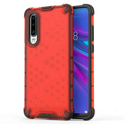 Honeycomb Pattern Detachable PC + TPU Back Cover Case for Huawei P30 Cases