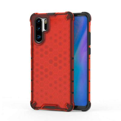 Honeycomb Pattern Detachable PC + TPU Back Cover Case for Huawei P30 PRO Cases