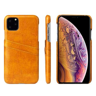 New PU Calf Leather Shell Imitation Leather Oil Wax iPhone 6.1 inch Phone Case Cardboard Wallet Holder Back Cover for iPhone 6.1 inch Phone Case