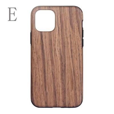 Wood Texture PU Leather Coated TPU Case for Apple 2019 (6.1) 