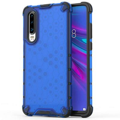 Honeycomb Pattern Detachable PC + TPU Back Cover Case for Huawei P30 Cases