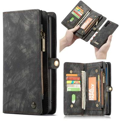 CaseMe Samsung Leather Phone Case Card-Mountable Mobile Phone Case Flip Phone Protection Leather Case for Samsung Galaxy Note 10 Phone Case