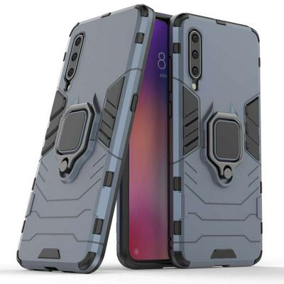 3 in 1 Detachable Hard PC + Soft TPU Hybrid with Magnetic Ring Holder Back Cover Protective Case for Samsung Galaxy A50