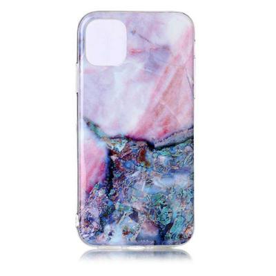 Marble Pattern Phone Case for iPhone 2019 6.1inch, Soft TPU Phone Cover - Set D