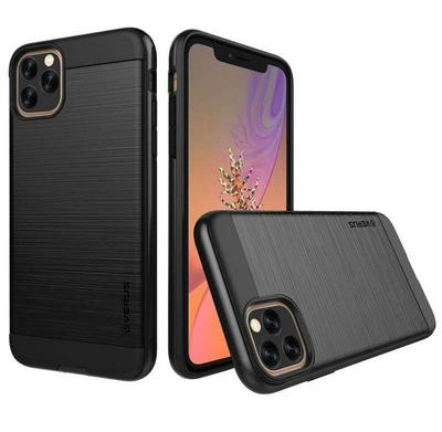Brushed Phone Case for iPhone 2019 6.1inch, Non-slip Armor Phone Cover