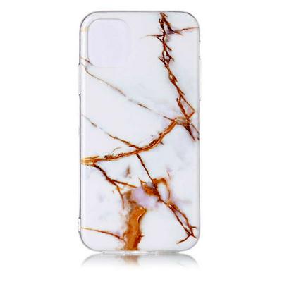 Marble Pattern Phone Case for iPhone 2019 6.5inch, Soft TPU Phone Cover - Set B