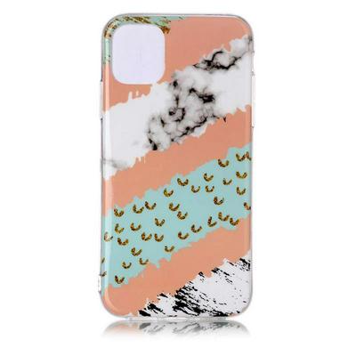 Marble Pattern Phone Case for iPhone 2019 6.5inch, Soft TPU Phone Cover - Set B