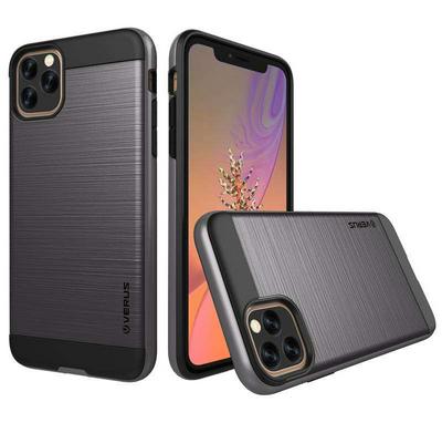 Brushed Phone Case for iPhone 2019 6.1inch, Non-slip Armor Phone Cover