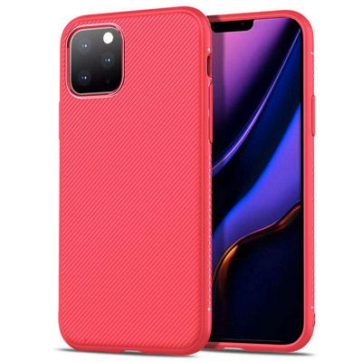Soft Phone Case for iPhone 2019 5.8inch, Sloping Line-raised TPU Phone Cover