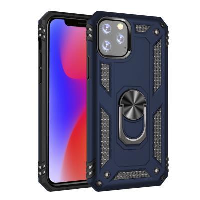 Armor Phone Case for iPhone 11, Military Style Shockproof Phone Cover with Folding Metal Stand