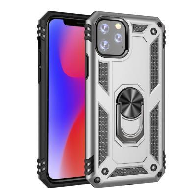 Armor Phone Case for iPhone 11, Military Style Shockproof Phone Cover with Folding Metal Stand