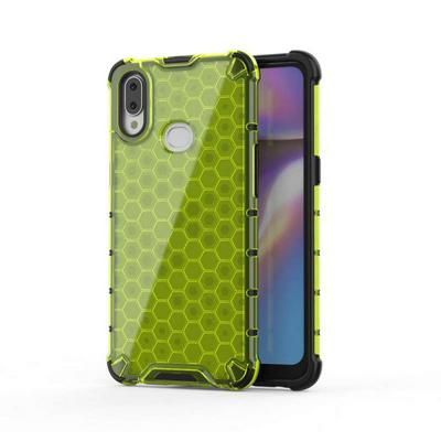 Honeycomb Pattern Detachable PC + TPU Back Cover Case for Samsung Galaxy A10S