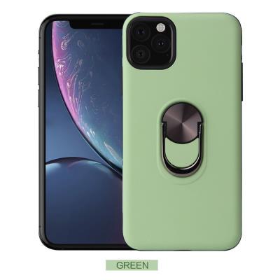 Soft TPU Phone Case for iPhone 11, Matte Candy Color Phone Cover with Ring Stand