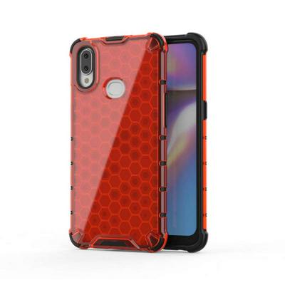 Honeycomb Pattern Detachable PC + TPU Back Cover Case for Samsung Galaxy A10S