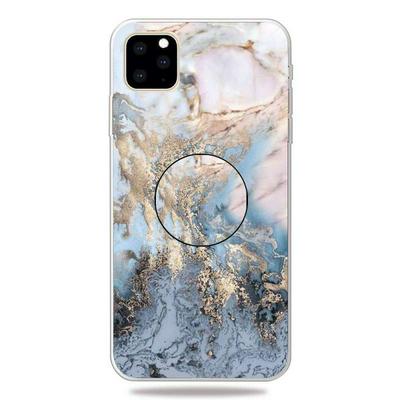 Wallet Phone Case for iPhone 11 Pro Max, Marble Pattern Soft TPU Phone Cover