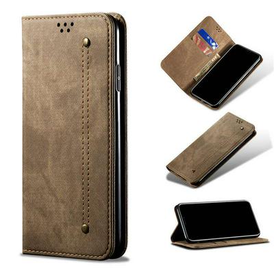 Vintage Nail Shockproof PU Leather + Soft TPU with Card Slots and Stand Support Wallet Cover Case for Samsung Galaxy S10 5G