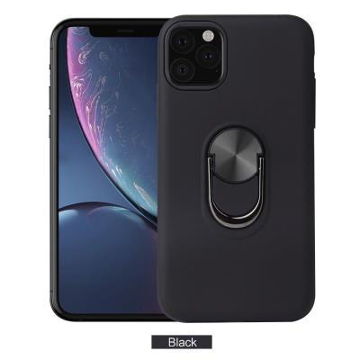 Soft TPU Phone Case for iPhone 11, Matte Candy Color Phone Cover with Ring Stand