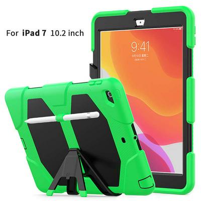 Wallet Tablet Case for iPad 10.2, Shockproof PC+ Silicone Tablet Cover With Unique Design Stand