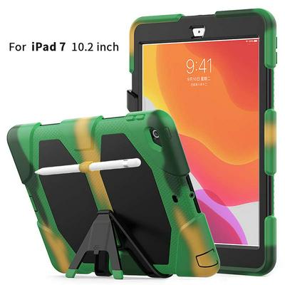 Wallet Tablet Case for iPad 10.2, Shockproof PC+ Silicone Tablet Cover With Unique Design Stand